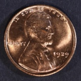 1929 LINCOLN CENT  GEM RED