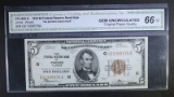 1929 $5 FEDERAL RESERVE BANK NOTE