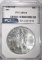 2002 AMERICAN SILVER EAGLE PCI PERFECT GEM BU