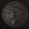 1822 LARGE CENT, XF NICE