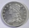 1835 BUST QUARTER AU/BU CLEANED