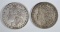 18787/8 TF XF & 1883-S VF/XF MORGAN DOLLARS