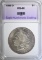 1886-O MORGAN DOLLAR ENG CH BU