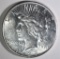 1927-S PEACE DOLLAR  CH AU+