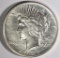 1921 PEACE DOLLAR  AU