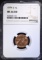 1974-S LINCOLN CENT NGC MS66 RD