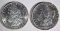 1897-S AU & 1901-O CH BU MORGAN DOLLAR