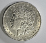 1896-S MORGAN DOLLAR AU+