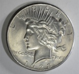 1928 PEACE DOLLAR CHBU