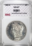 1880-S MORGAN DOLLAR RNG SUPERB GEM