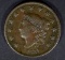 1831 LARGE CENT N-6 XF/AU