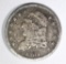 1837 CAPPED BUST HALF DIME VG+