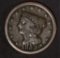 1853 HALF CENT F/VF SCRATCH