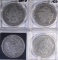 1884-O, 89-O, 1900-O & 1901-O CIRC MORGAN DOLLARS