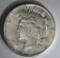 1924-S PEACE DOLLAR  AU/BU