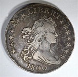 1800 DRAPED BUST DOLLAR  XF