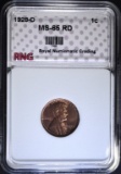 1928-D LINCOLN CENT RNG GEM BU RD