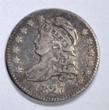 1827 BUST DIME, VF/XF