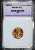 1959-D LINCOLN CENT APCG SUPERB GEM+