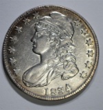 1834 BUST HALF DOLLAR, NICE AU