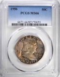 1956 FRANKLIN HALF DOLLAR, PCGS MS-66