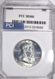 1962 FRANKLIN HALF DOLLAR PCI SUPERB