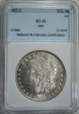 1902-O MORGAN DOLLAR NNC GEM BU DMPL