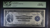 1918 $1 FEDERAL RSV NOTE PCGS 63 PPQ
