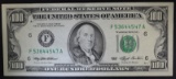 1993 $100 FEDERAL RESERVE NOTE (F)