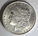 1891-CC MORGAN DOLLAR  AU/BU