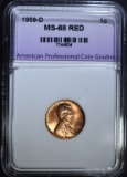 1959-D LINCOLN CENT APCG SUPERB GEM+