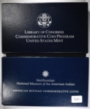 2000-P LIBRARY OF CONGRESS & 2001 BUFFALO SET