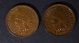 1880 AU & 1901 CHBU INDIAN CENTS