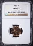 1964 LINCOLN CENT NGC PF 69 RD