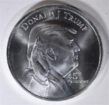 DONALD TRUMP/WHITEHOUSE 1oz ,999 SILVER ROUND