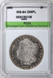 1890 MORGAN DOLLAR PCSS CH BU DMPL