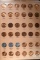 1934-58 GEM BU RED LINCOLN CENT SET IN ALBUM