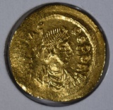 602-610 AD GOLD SEMISSIS EMPEROR PHOCAS