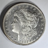 1892-CC MORGAN DOLLAR  AU/BU