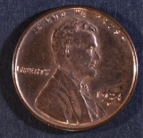 1924-D LINCOLN CENT  GEM RED