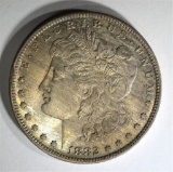 1882 O/S MORGAN DOLLAR CH BU+