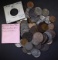LOT OF LARGE CENTS , BUFFALO NICKELS & MORE