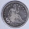 1840-O SEATED DIME,  VG KEY DATE