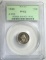 1869 TEN CENTS PATTERN J-703 PCGS PR63