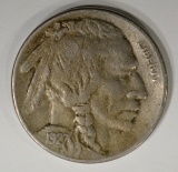 1927-S BUFFALO NICKEL, AU