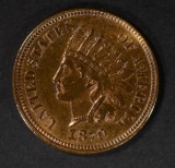 1870 INDIAN HEAD CENT, CH BU