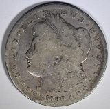 1890-CC MORGAN DOLLAR VG