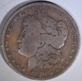 1878-CC MORGAN DOLLAR GOOD RIM BUMPS