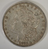 1878-CC MORGAN DOLLAR, XF/AU