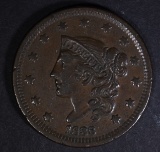 1838 LARGE CENT  AU